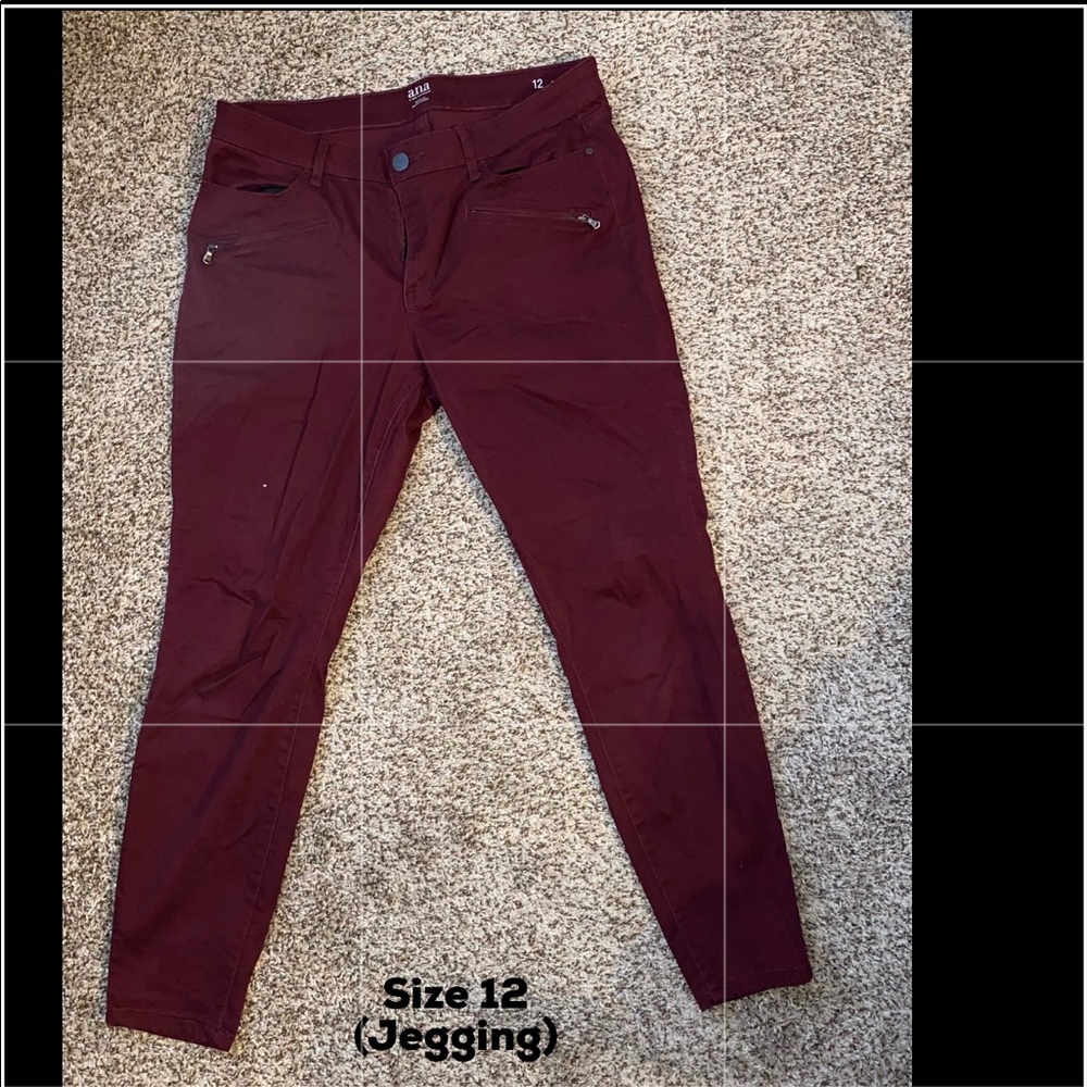 Maroon JEGGINGS